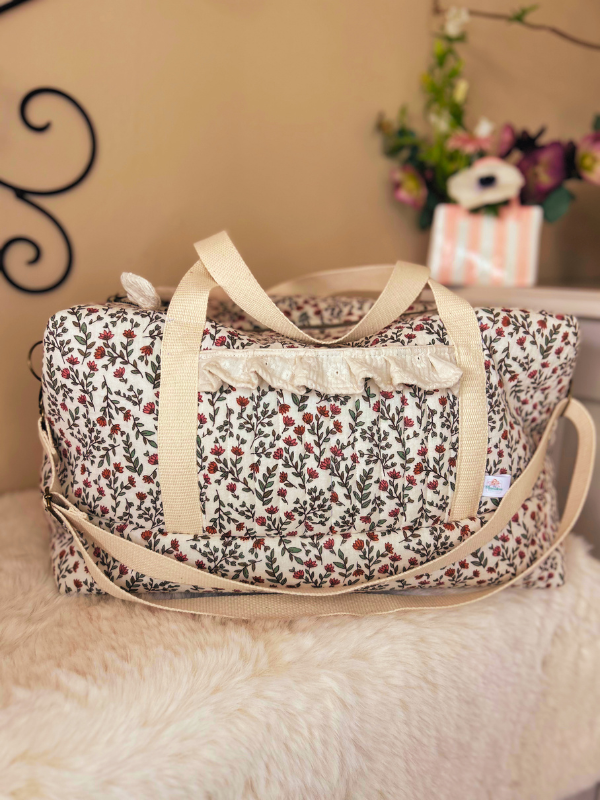Sac à Langer Fleuri