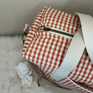 Sac à Langer Vichy Terracotta