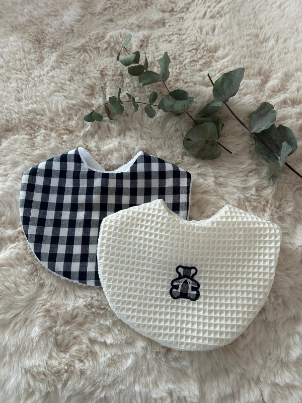 Bavoirs Vichy Marine