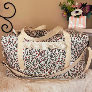 Sac à Langer Fleuri