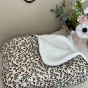 Couverture Double Gaze Liorine Fleurs