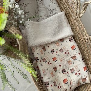 Couverture Double Gaze Petits Animaux
