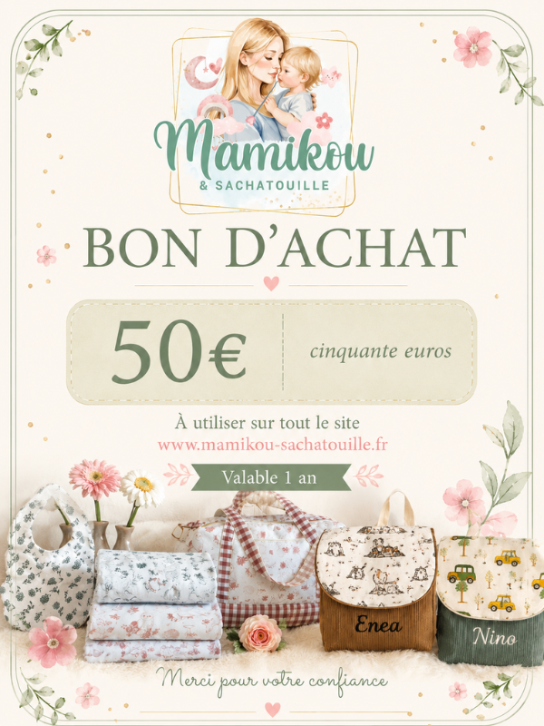 Carte cadeau 50€