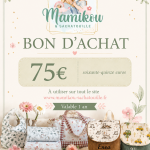 Carte cadeau 75€