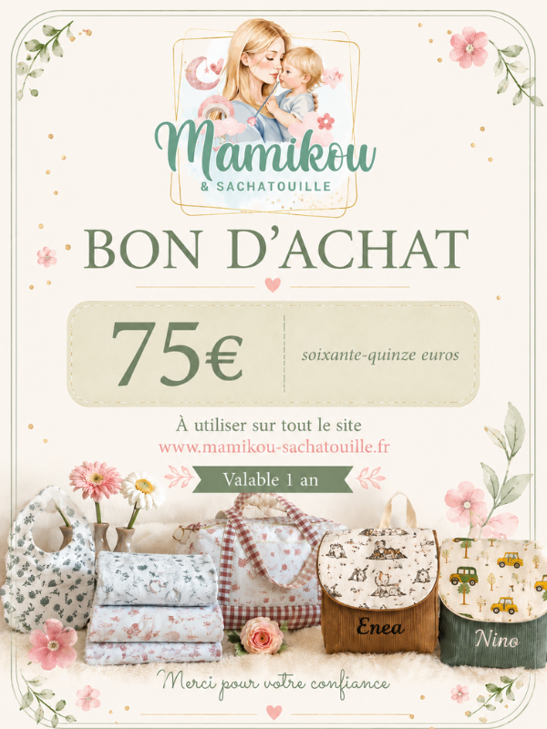 Carte cadeau 75€