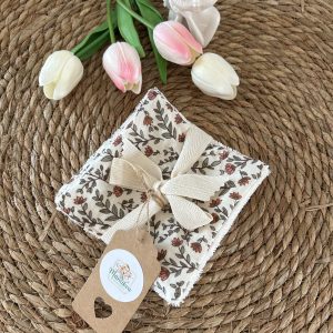 Lingettes Ecologiques fleurs briques
