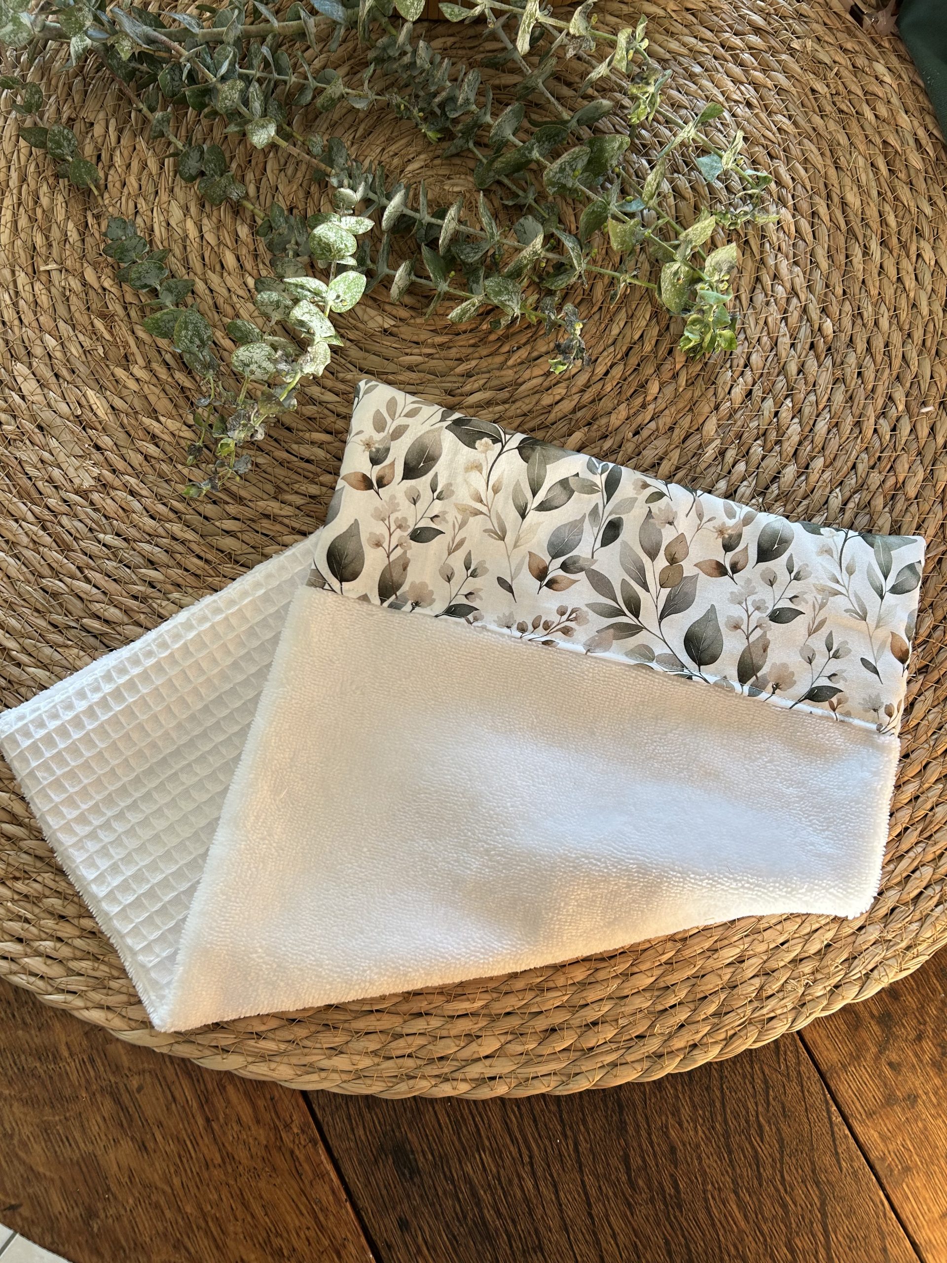 Petite serviette pour tapis à langer nomade